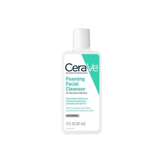CeraVe  Cerave Foaming Facial Cleanser For Normal To Oily Skin 87Ml