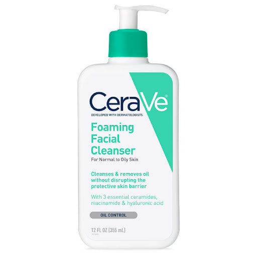 CeraVe  Cerave Foaming Facial Cleanser For Normal To Oily Skin 355Ml
