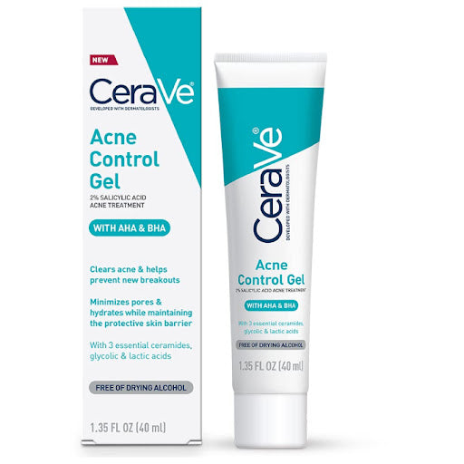CeraVe  CeraVe Salicylic Acid Acne Treatment with Glycolic Acid and Lactic Acid - 1.35oz 40Ml