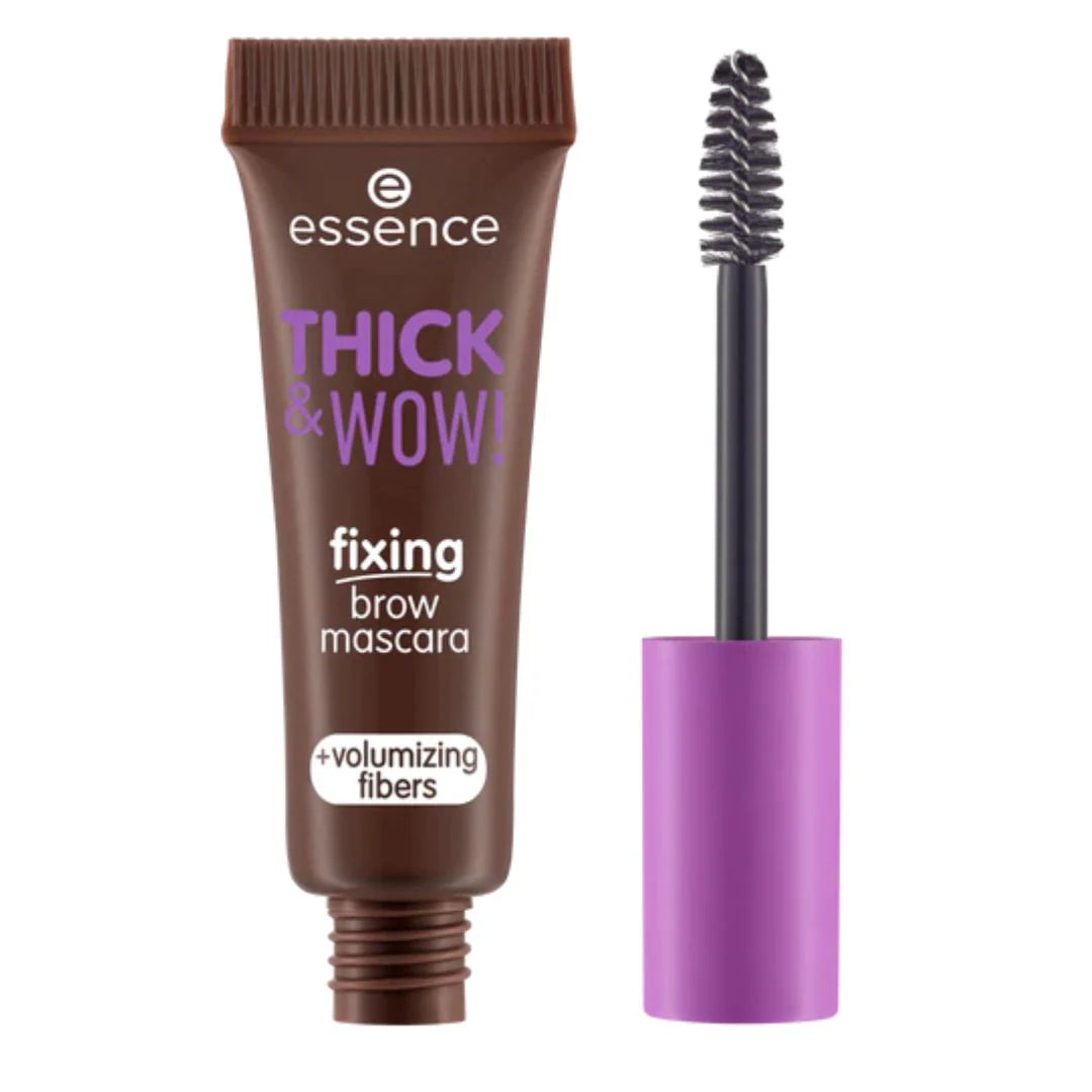 Essence  Essence Thick & Wow Fixing Brow Mascara - 03 Brunette Brown