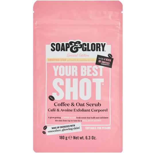 Soap & Glory  Soap & Glory Your Best Shot Coffee And Oat Scrub 180G