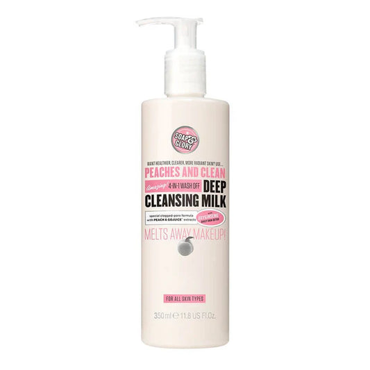 Soap & Glory  Soap & Glory Peaches & Clean Deep Cleansing Milk 350Ml