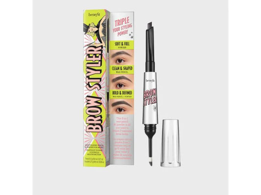 Benefit  Brow Styler Multitasking Pencil & Powder - 6 Cool Soft Black