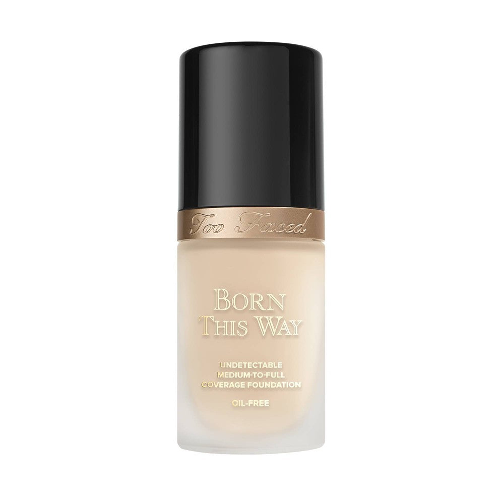 Too Faced  Too Faced born this way undetectable medium-to-full coverage foundation Pearl 30m