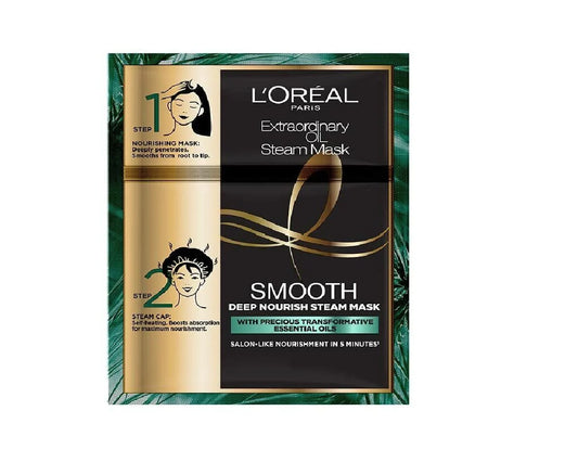 Loreals Professional Extraordinary Oil Smooth Steam Mask , 40ml