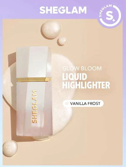 Sheglam Glow Bloom Liquid Highlighter - Vanilla Frost 5.2Ml