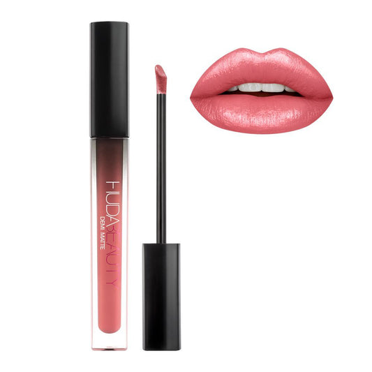 Huda Beauty Demi Matte Cream Liquid Lipstick Bonnie