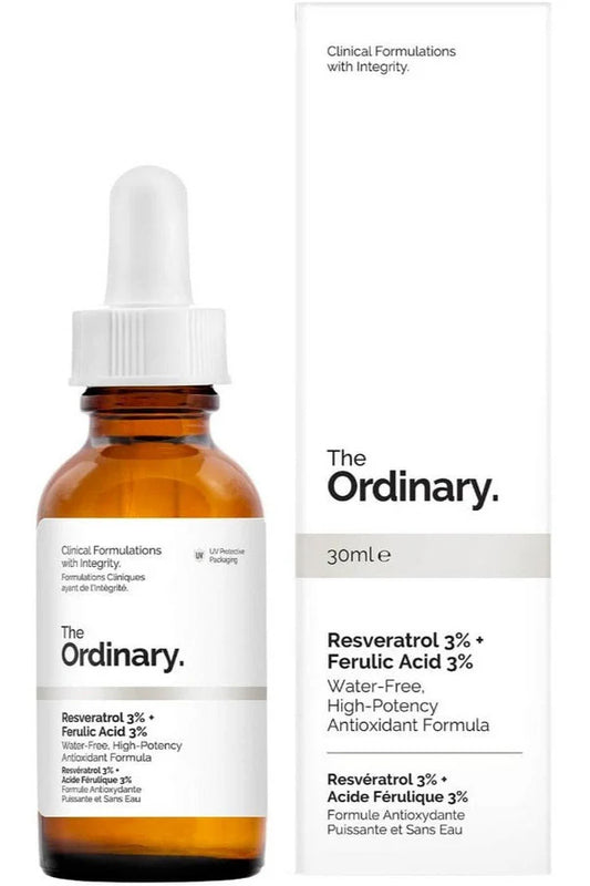 The Ordinary  The Ordinary Resveratrol 3% Ferulic Acid 3% 30Ml