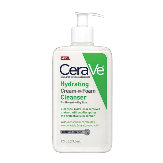 CeraVe  Cerave Hydrating Cream-To-Foam Cleanser 355Ml