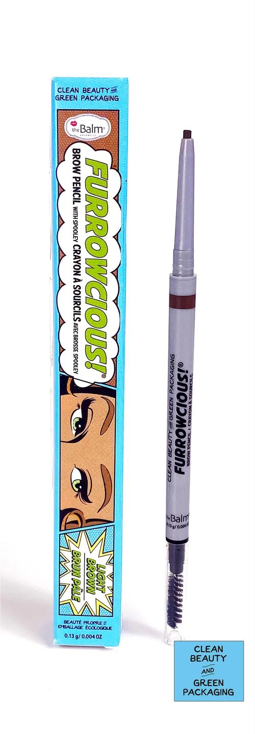 The Balm   FURROWCIOUS EYEBROW PENCIL WITH SPOOLEY Light BROWN