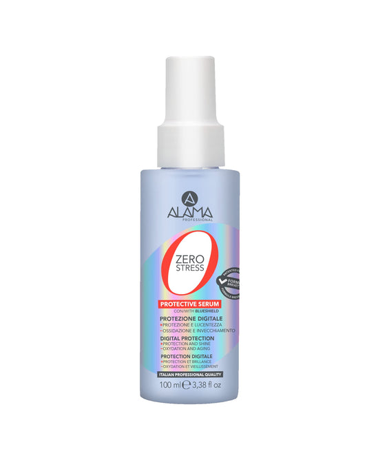 Alama Professional   Zero Stress Pro Age & Digital Anti Pollution Protective Serum for all Types of Hair