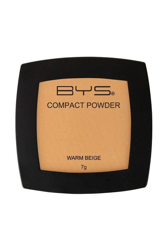 BYS POWDER COMPACT WARM BEIGE Compact Powder
