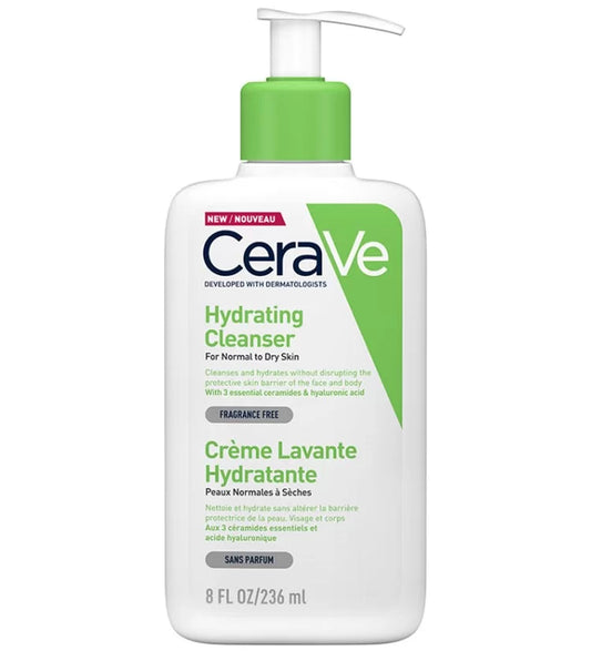 CeraVe   Hydrating Cleanser, For Normal to Dry Skin, 236ml