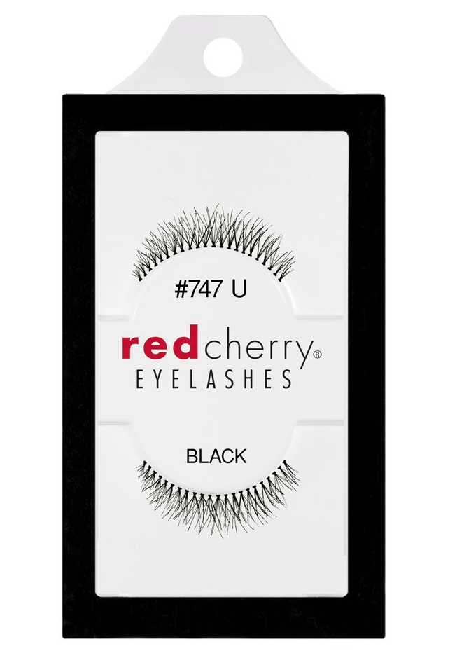 Red Cherry  Red Cherry Natural Black Eye Lashes - 747 U Peony