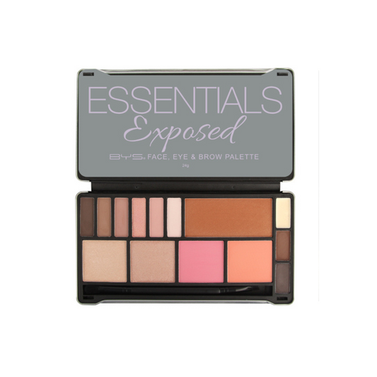BYS ESSENTIALS EXPOSED PALETTE FACE EYE& BROWN PALETTE
